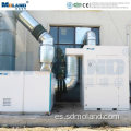Sistema de purificación de aire de filtro para soldadora integrada